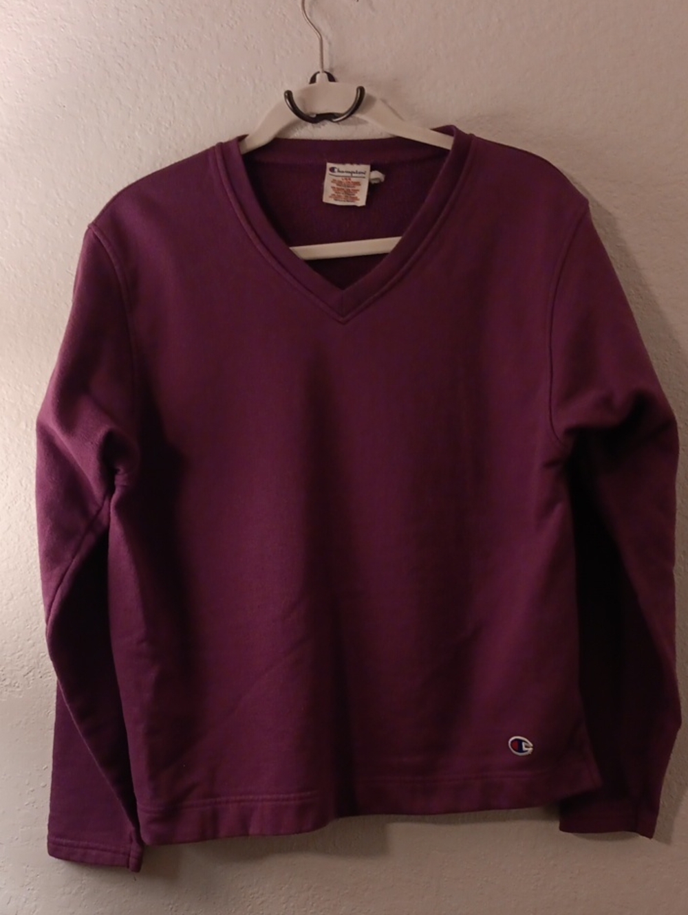 Champion Plum Crewneck Pullover